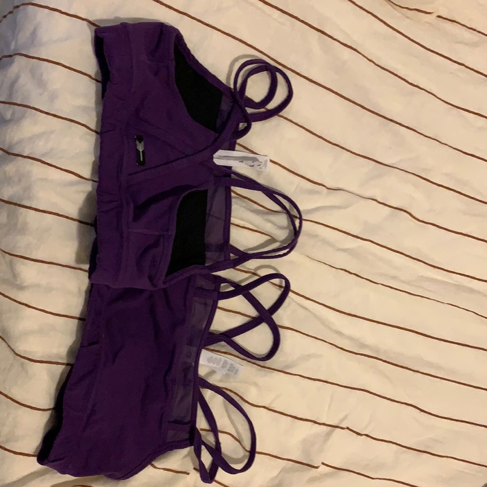 Two Oiselle Sports Bra - Size 08